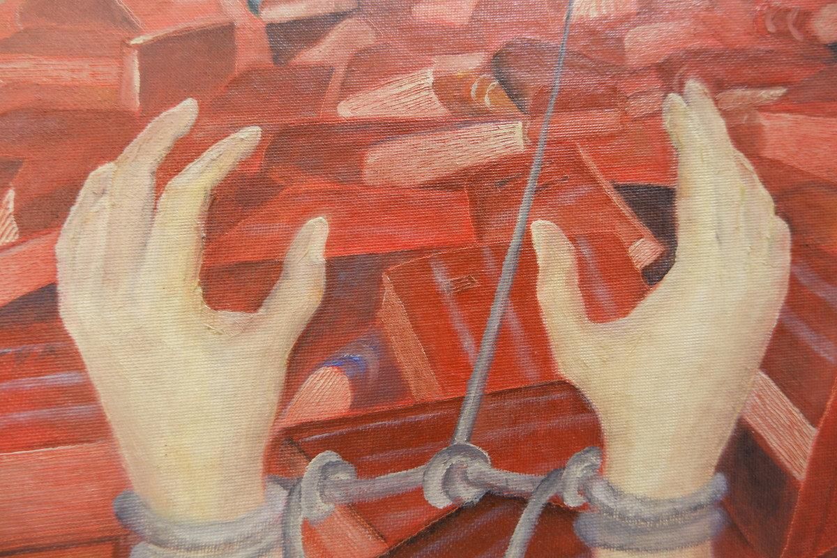 photo furniture Miroslav Krofián "La Victoire De L'idéologie" Contemporary Painting    Czechia