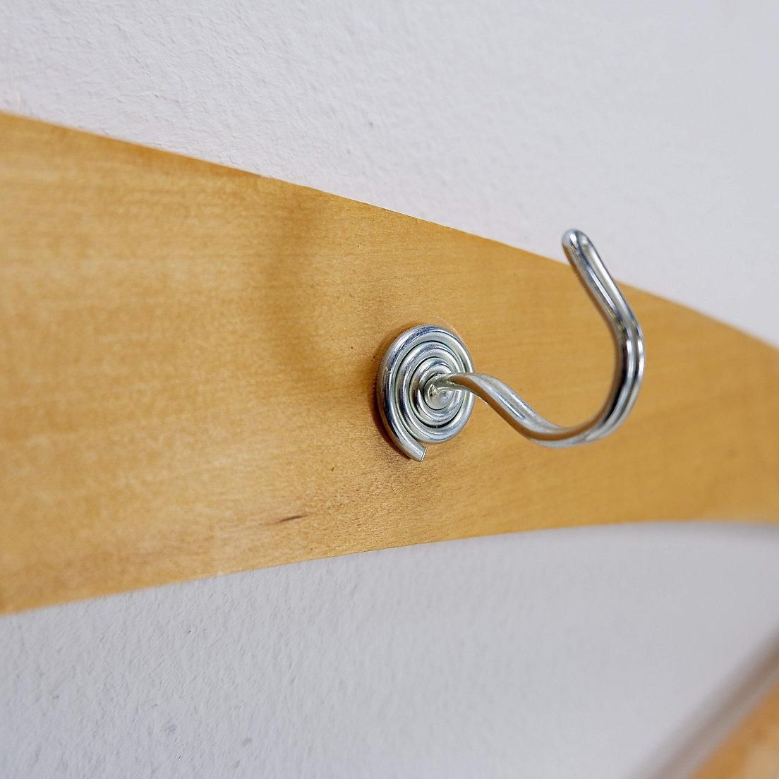 Vintage Hanger Wood Coat Rack   118cm photo buy