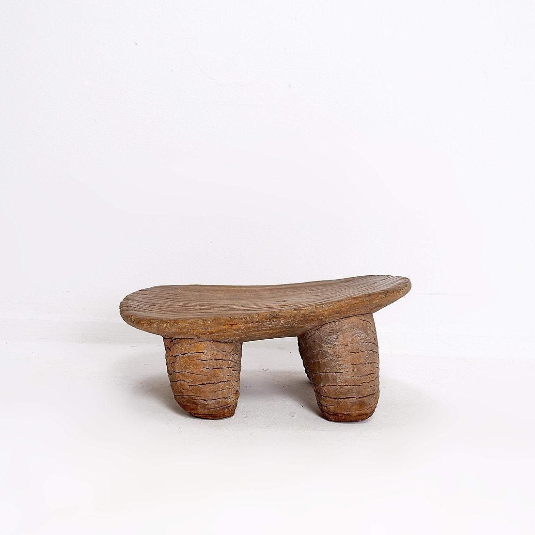 African "Senufo" Stool Hand Carved   Ivory Coast photo buy