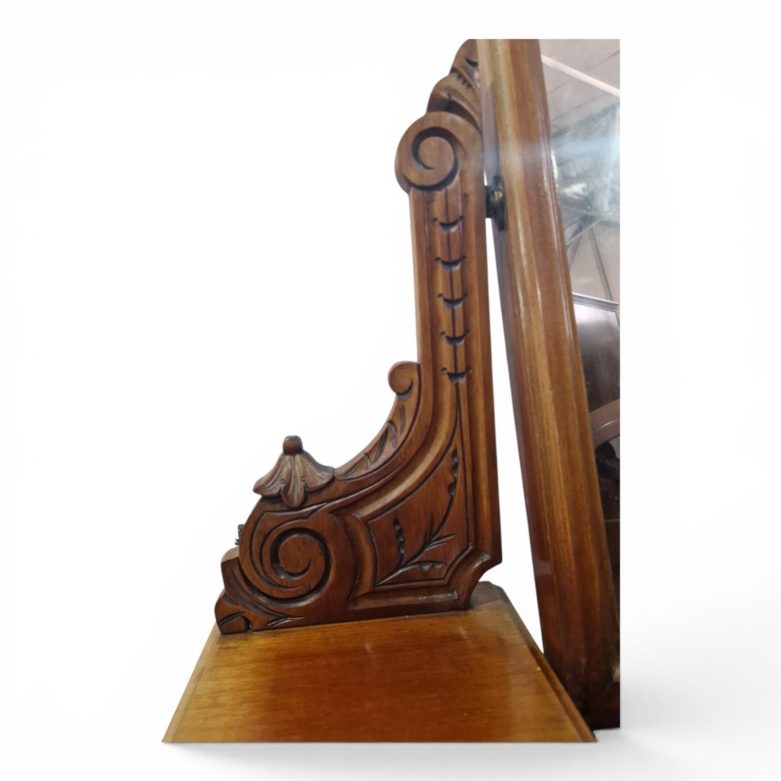 photo buy Antique Victorian Duchess Dressing Table Mahogany Vanity Mirror Carved