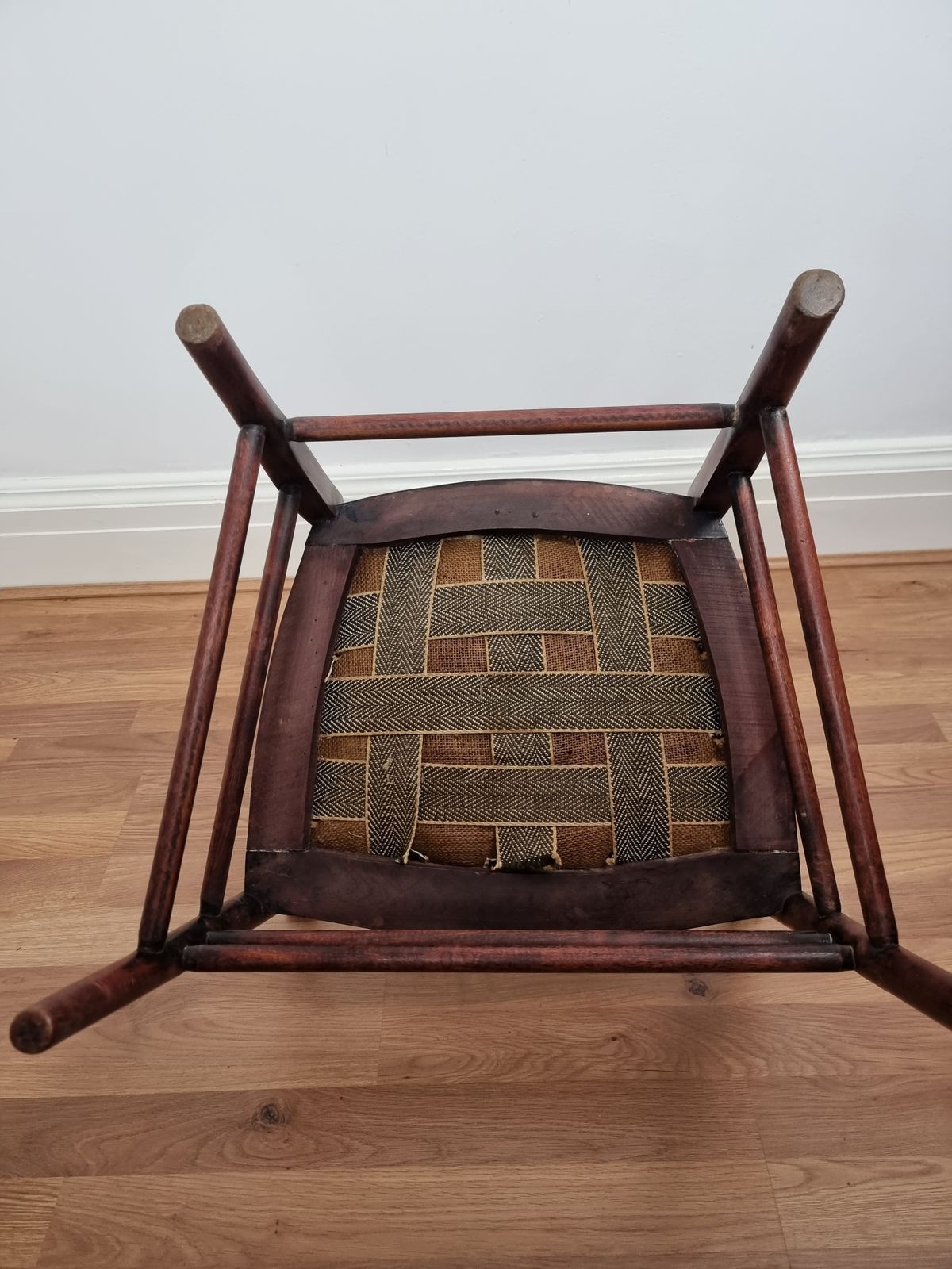 Liberty & Co Arts And Crafts Low Ladder Back Armchair photo 195.0
