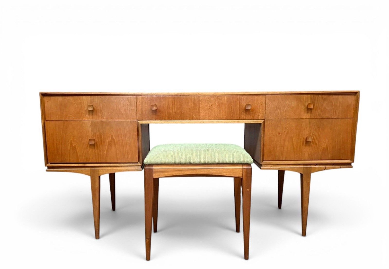 photo buy McIntosh Teak Desk And Matching Footstool Mid Century Mid Century C1960s Rare