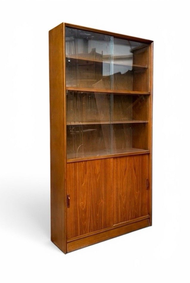 Minty Of Oxford Teak Bookcase Mid Century Retro C1960s Super Quality photo vintage