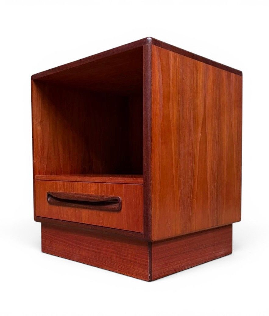 G Plan Teak And Afromsia Bedside Cupboard Fresco Mid Century Retro C1960s