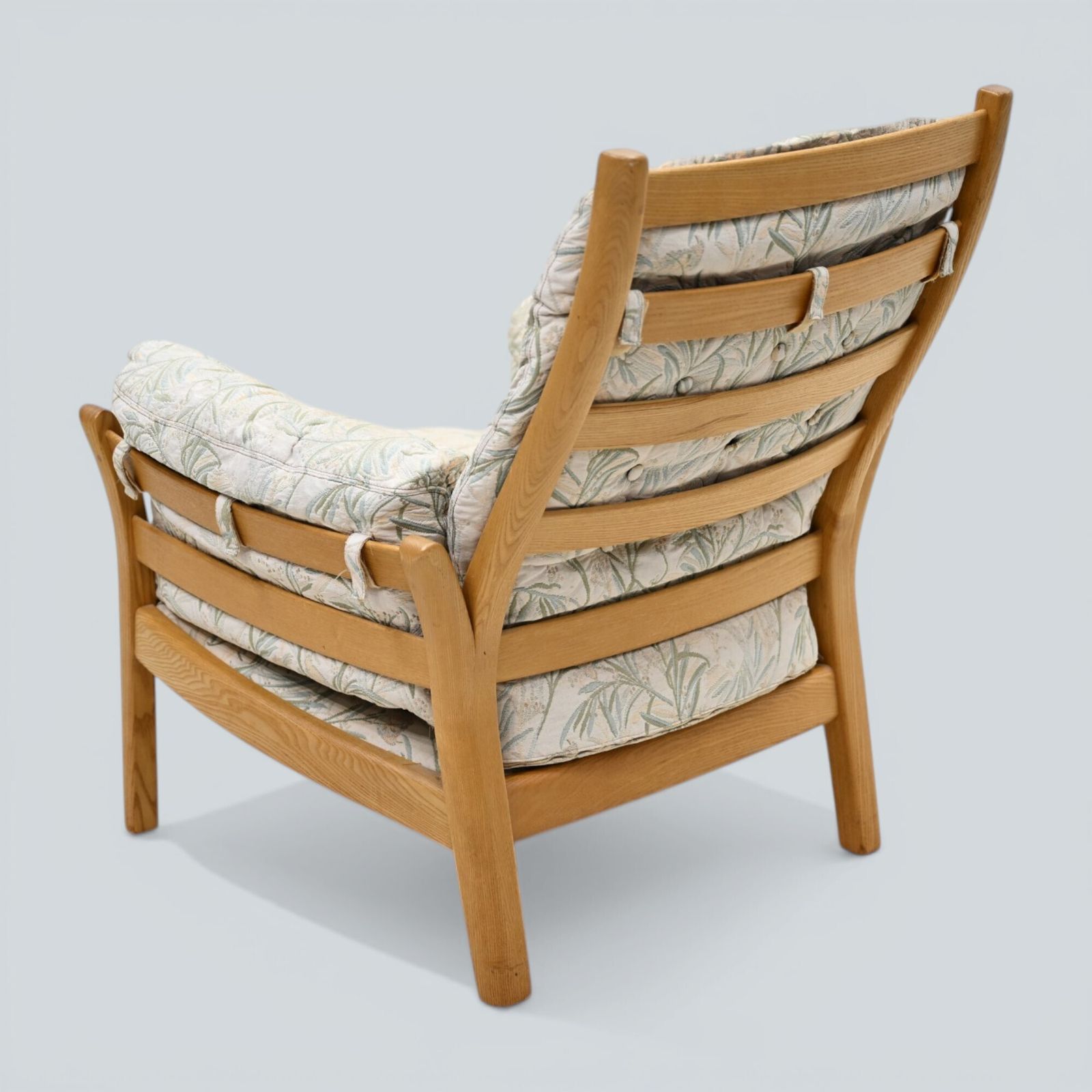 Ercol Saville Easy Chair Armchair Light Finish Ercol's Upholstery Free Delivery* photo 387.0