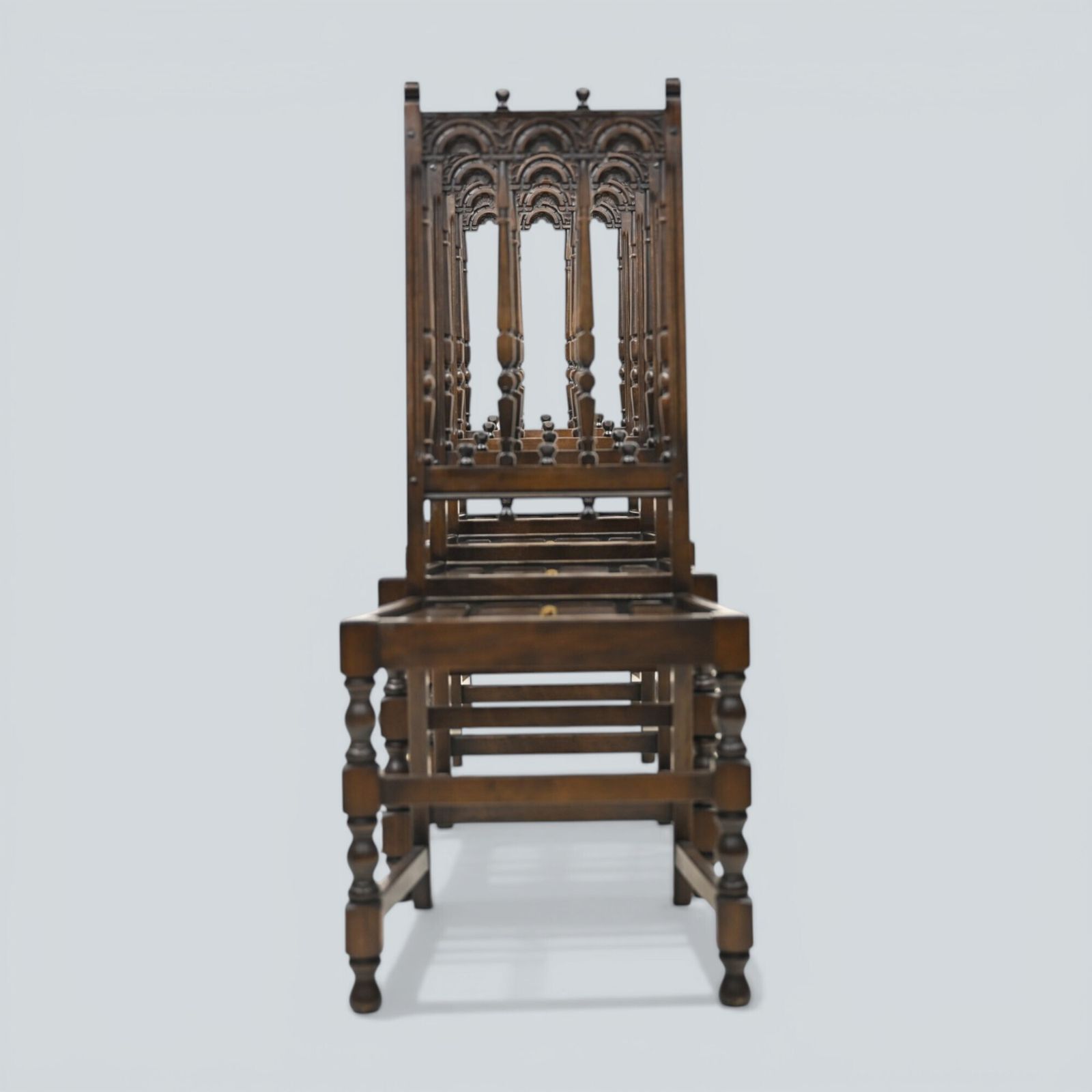 4 Ercol Dining Chairs Yorkshire Range Dark Finish Free Nationwide Delivery* photo furniture