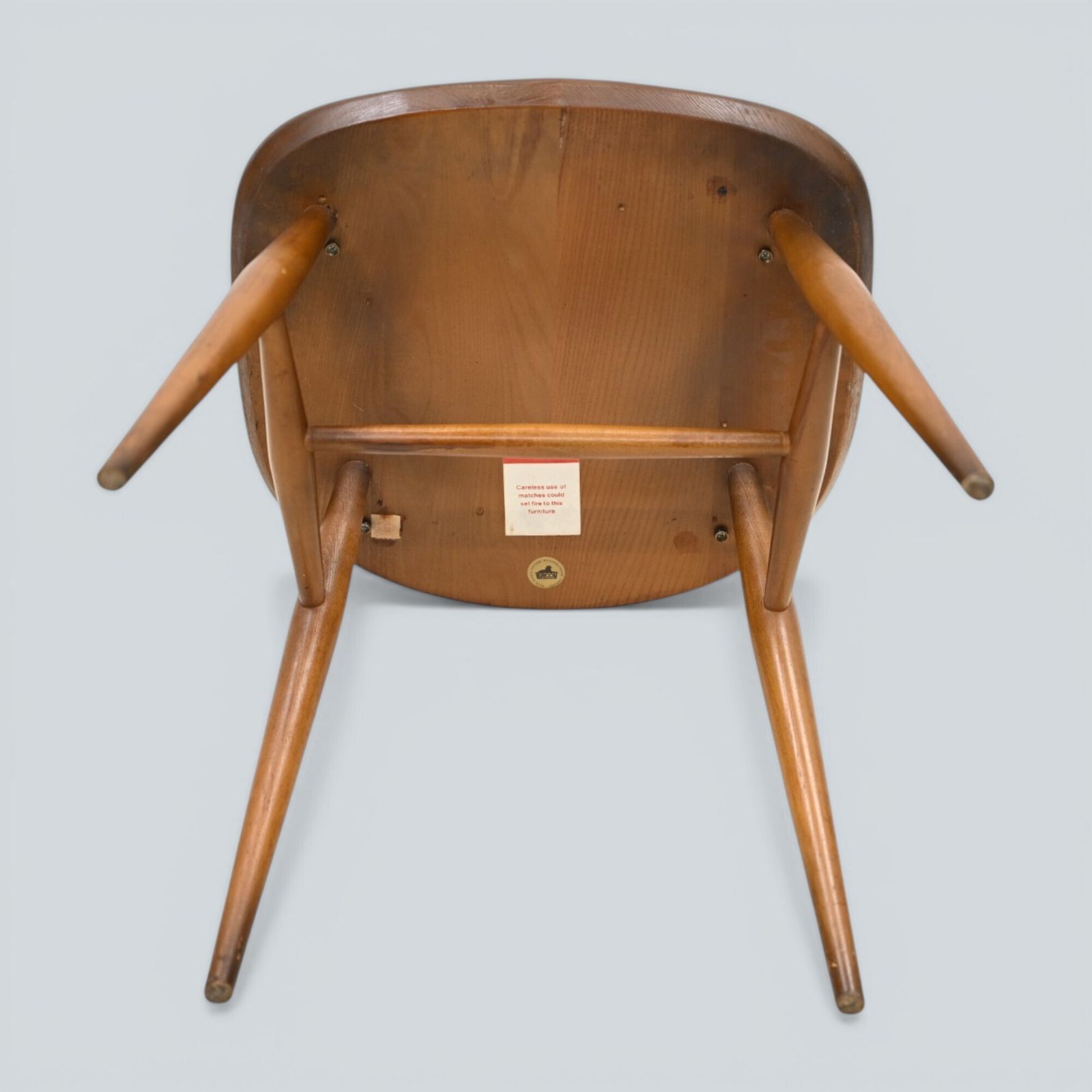 photo vinterior 4 Ercol Dining Chairs Windsor Quaker Golden Dawn Vintage 1970s Free Uk Delivery