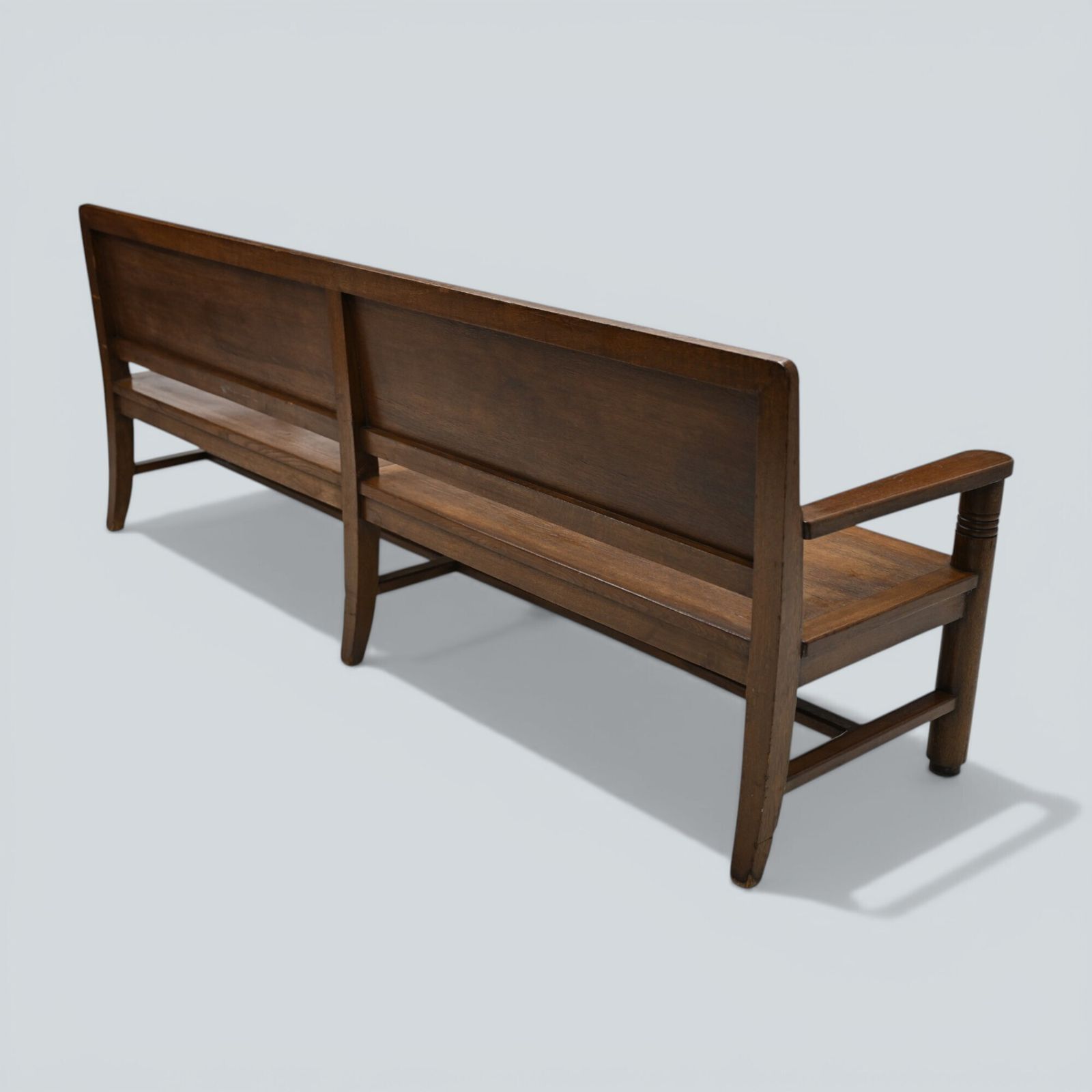 Large French Deco Bench & 3 Chairs P Bouillot Label Oak 1930s Free* Delivery photo buy