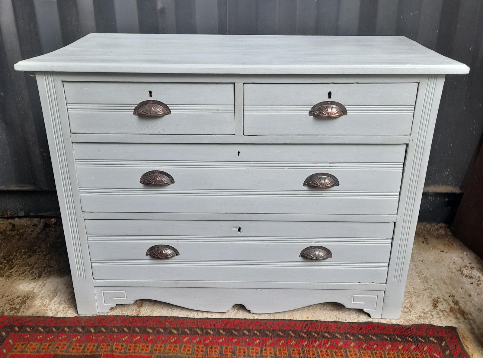 Victorian Walnut Chest Of Drawers