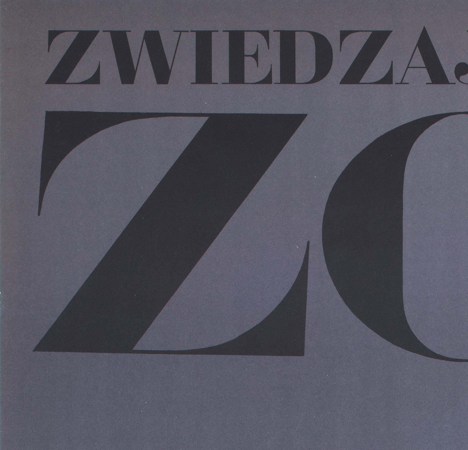 Zwiedzajcie Warszawa Zoo 1967 Polish Poster, Waldemar Swierzy photo for sale