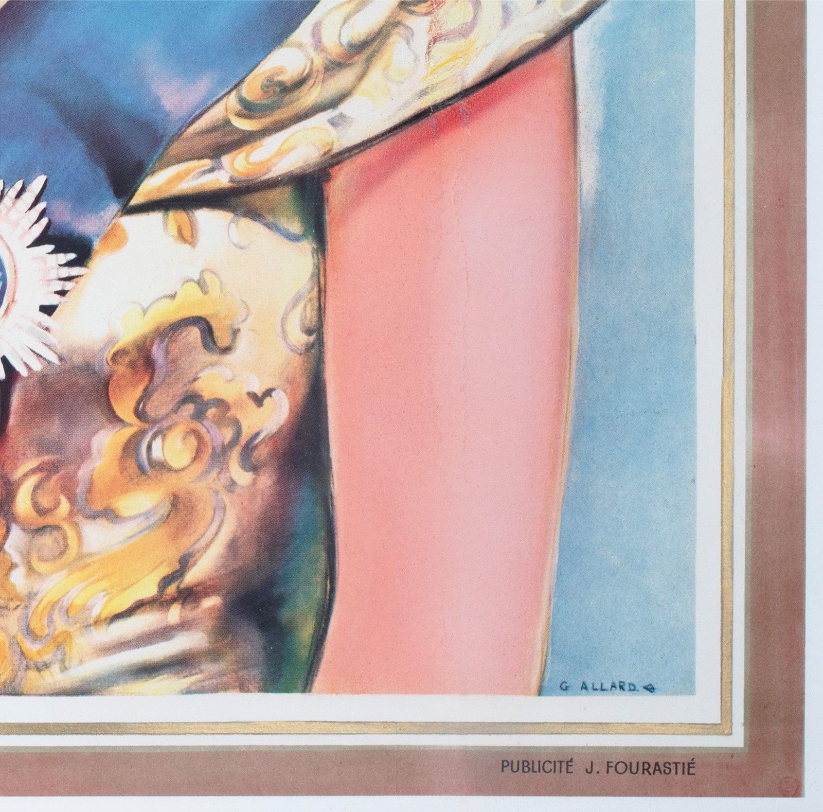 A Queen Is Crowned 1953 French Film Poster photo vintage