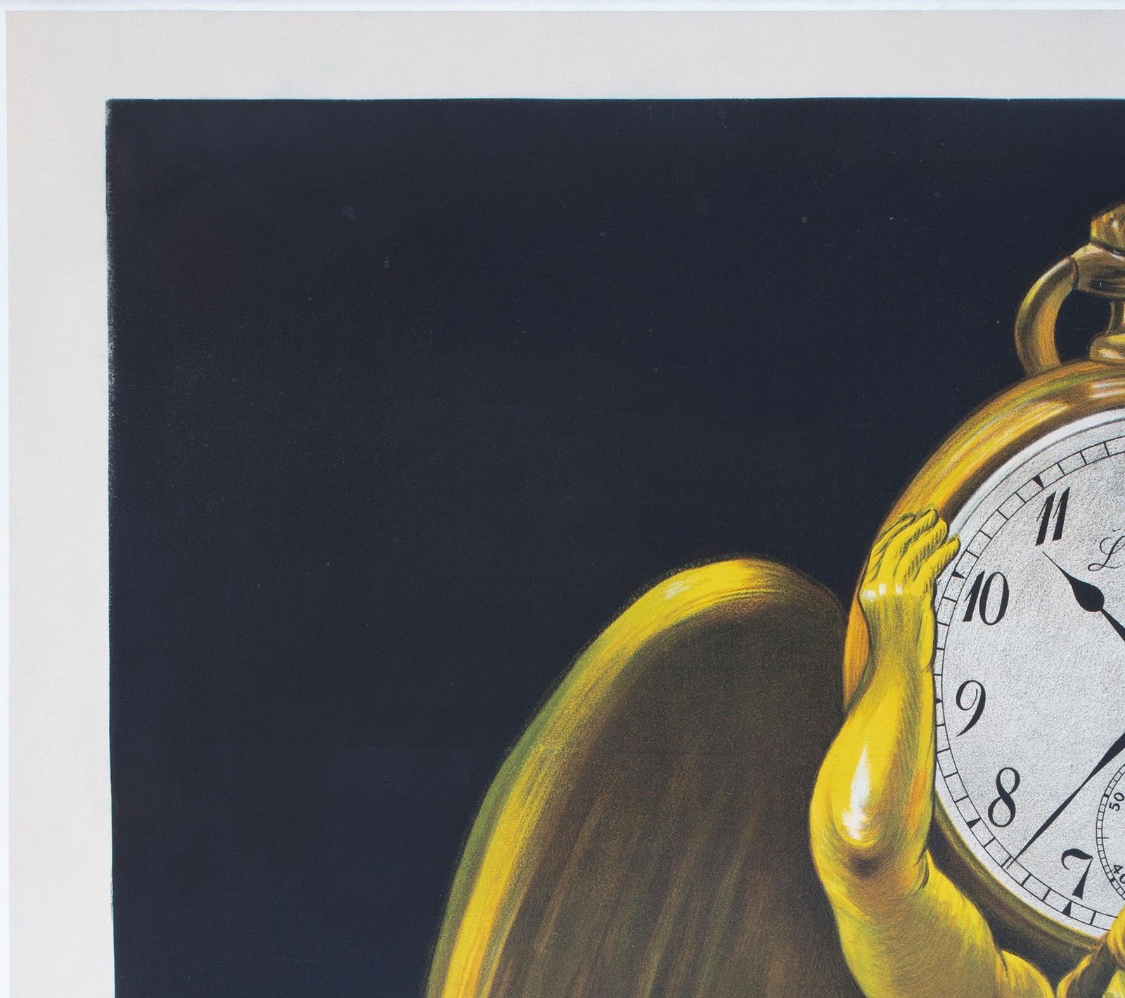 Longines C1911 French Grande Advertising Poster, Leonetto Cappiello photo for sale