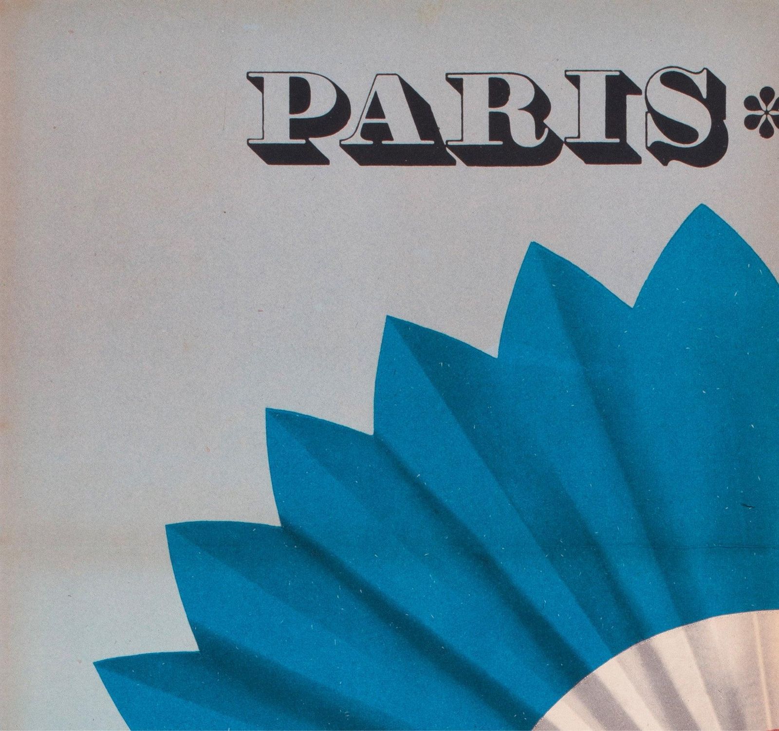 Affiche de cinéma East German A1 Paris Blues, 1970 photo for sale