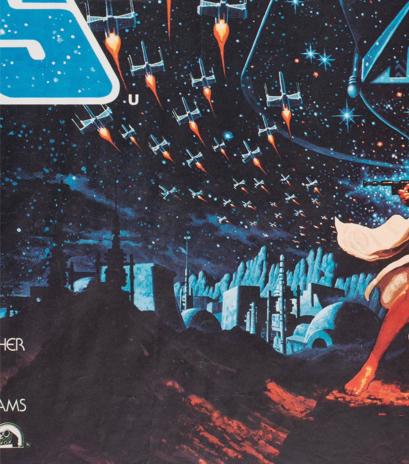 Star Wars 1977 Uk Quad Film Poster, Greg And Tim Hildebrandt photo buy