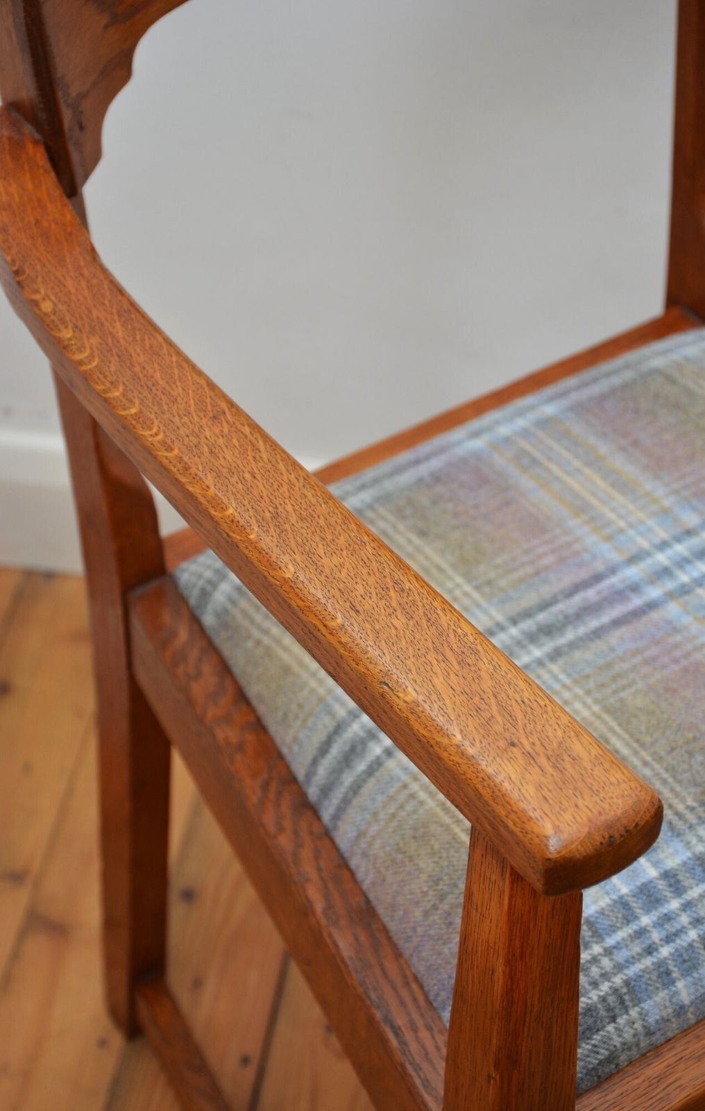 Arts And Crafts Desk Chair Restored Office Chair In Oak photo 1032.0