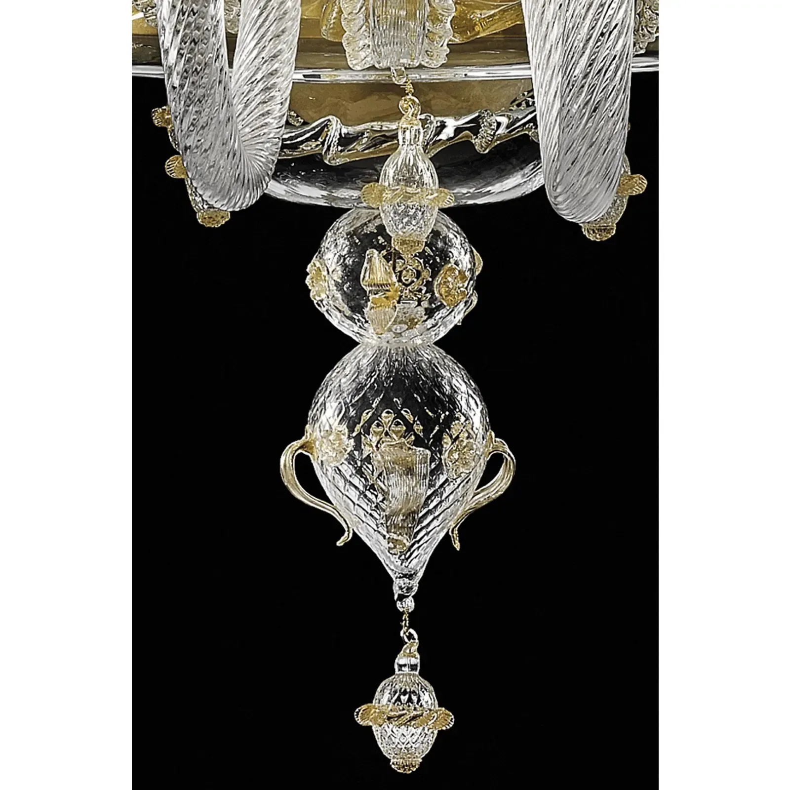 Imperial Style “Rigadin” Murano Glass Chandelier In Venetian Design photo 39400.0