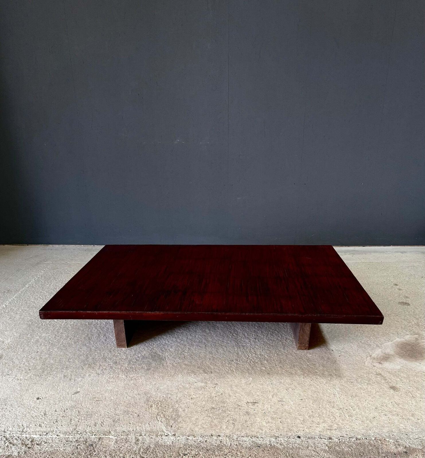 Opium Bamboo Coffee Table By Axel Vervoordt, Belgium 1980's photo vintage