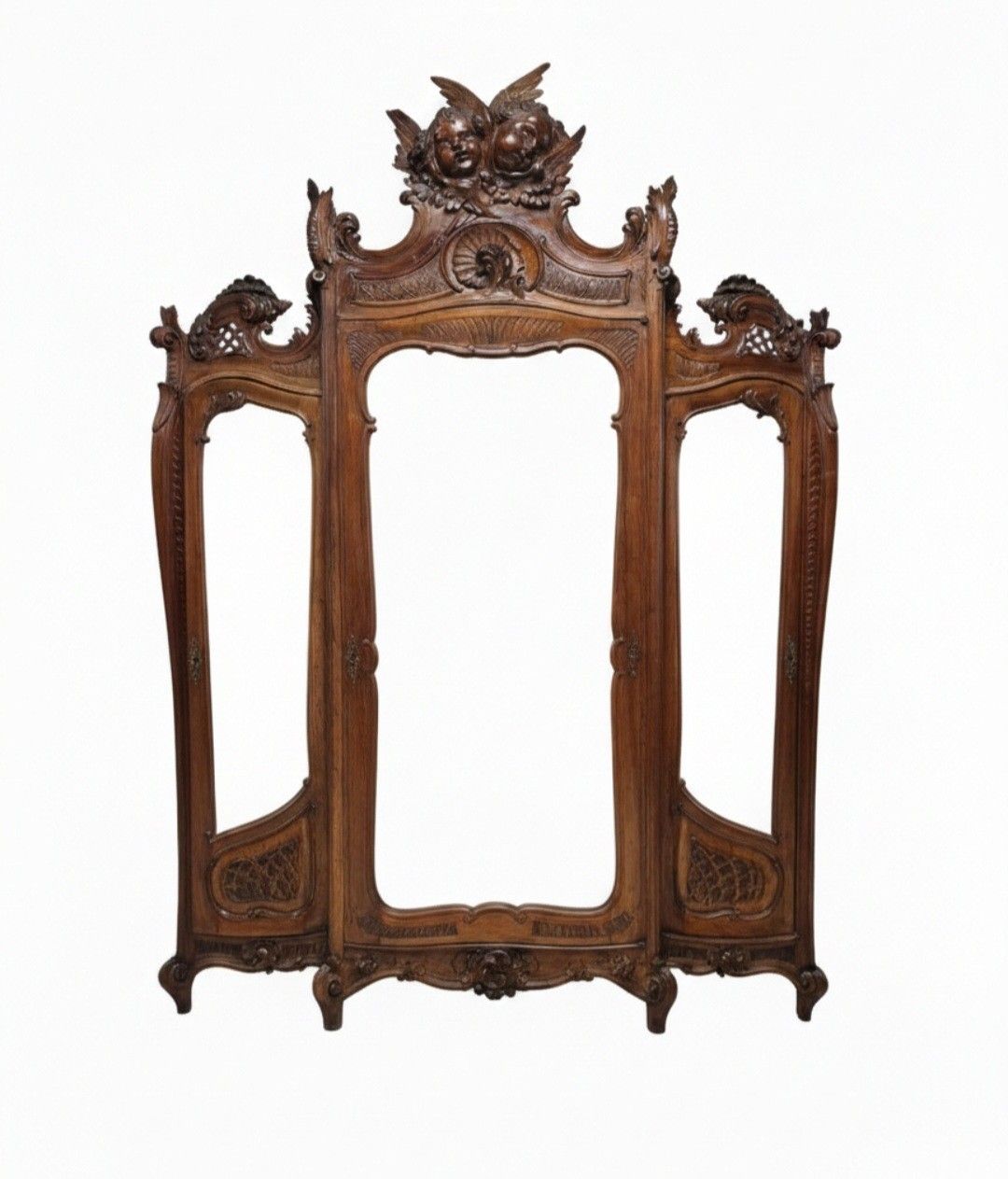 Antique Art Nouveau Italian Bedroom Set Chateau Statement Furniture photo for sale