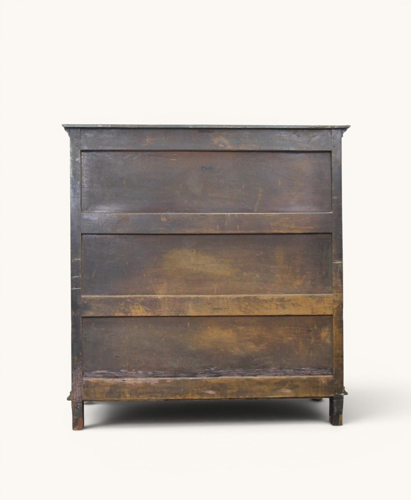 A Large Antique Solid Oak Chest Of Drawers photo vinterior