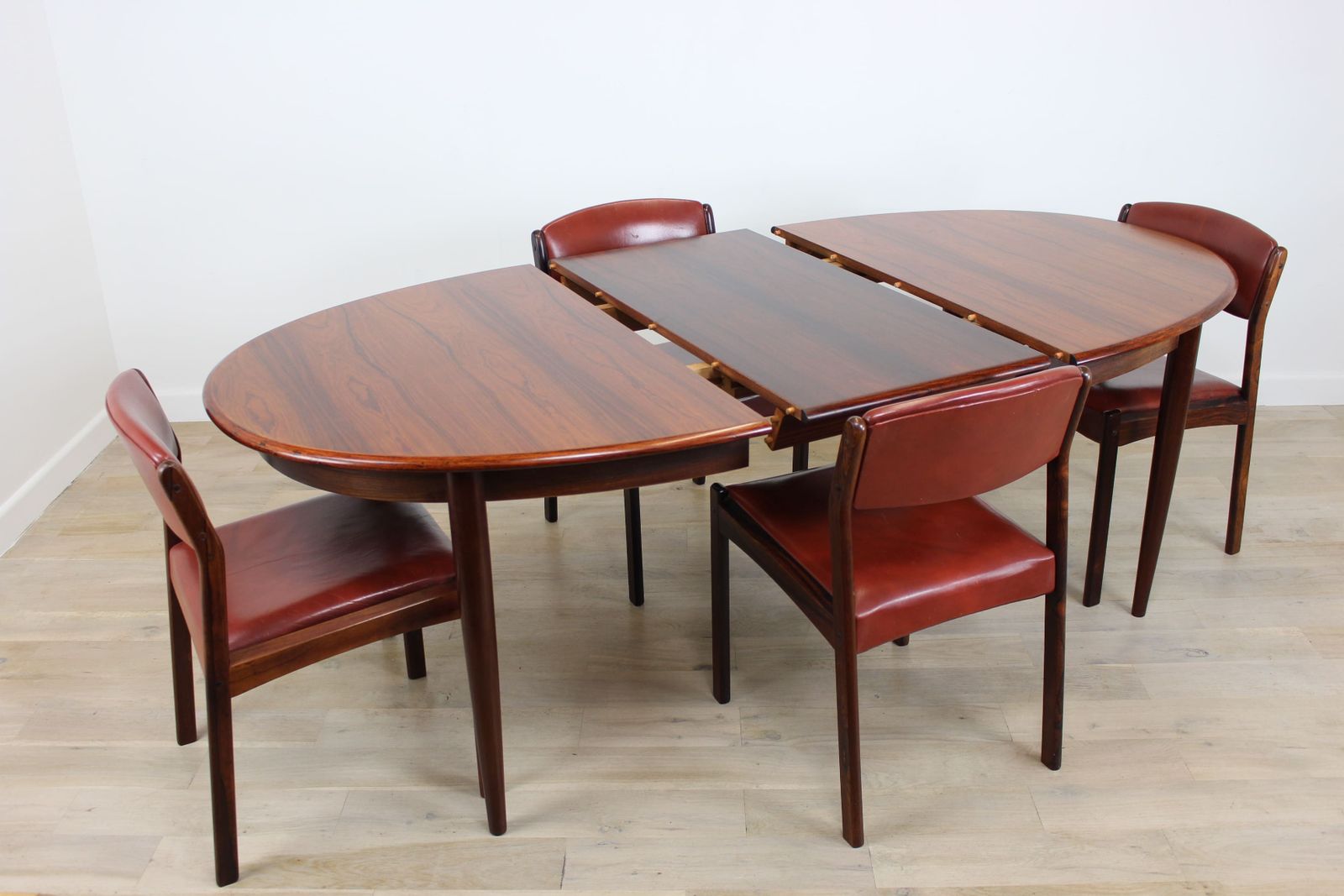 1960's Danish Dining Table By Gudme And 6 Chairs photo Furniture