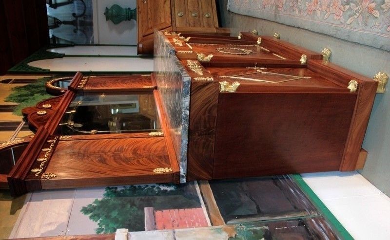 Sideboard Return Of Egypt In Mahogany 20th photo furniture