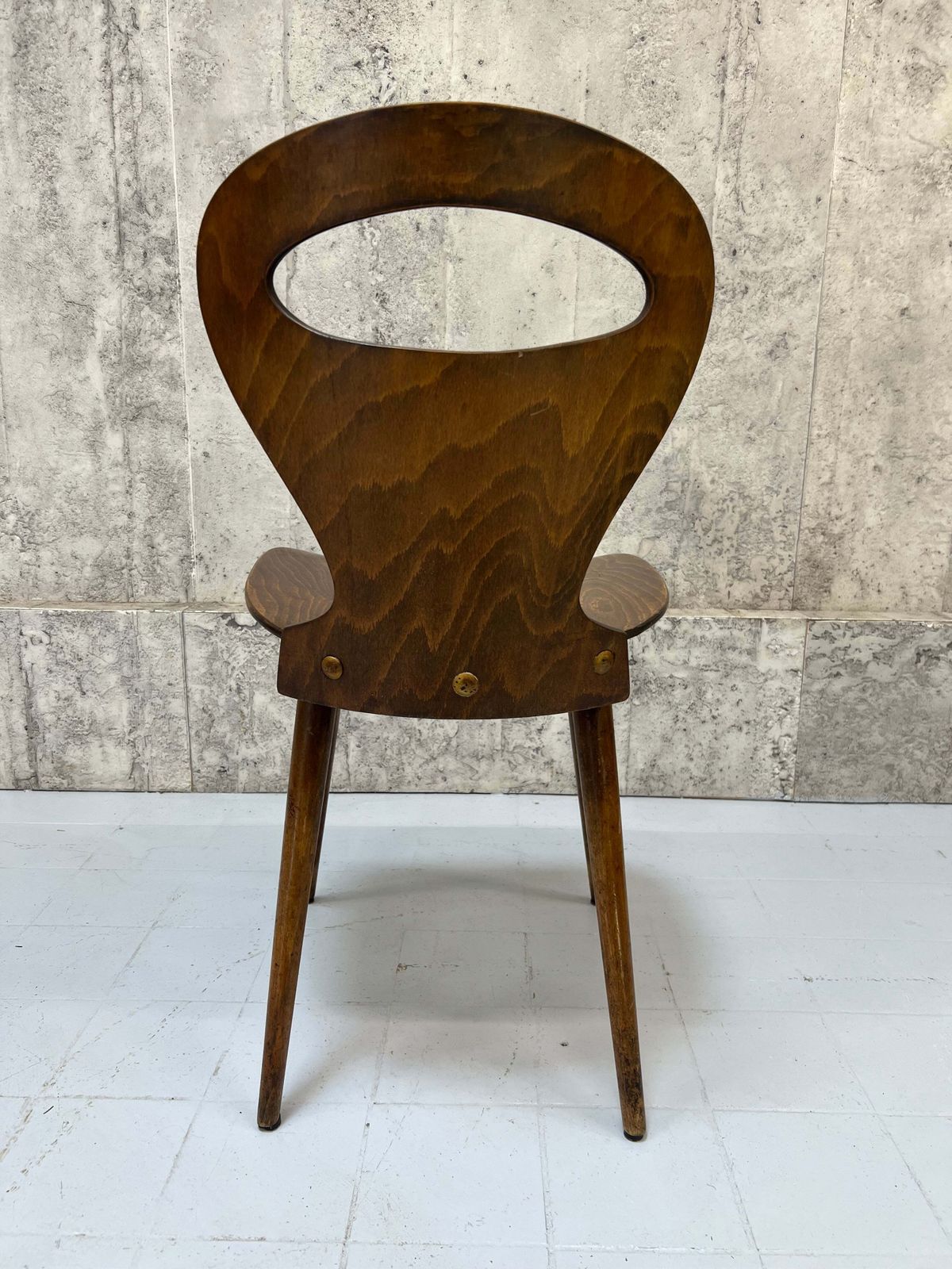 Set Of 31 1950's Baumann Fourmi Bistro Chairs photo buy