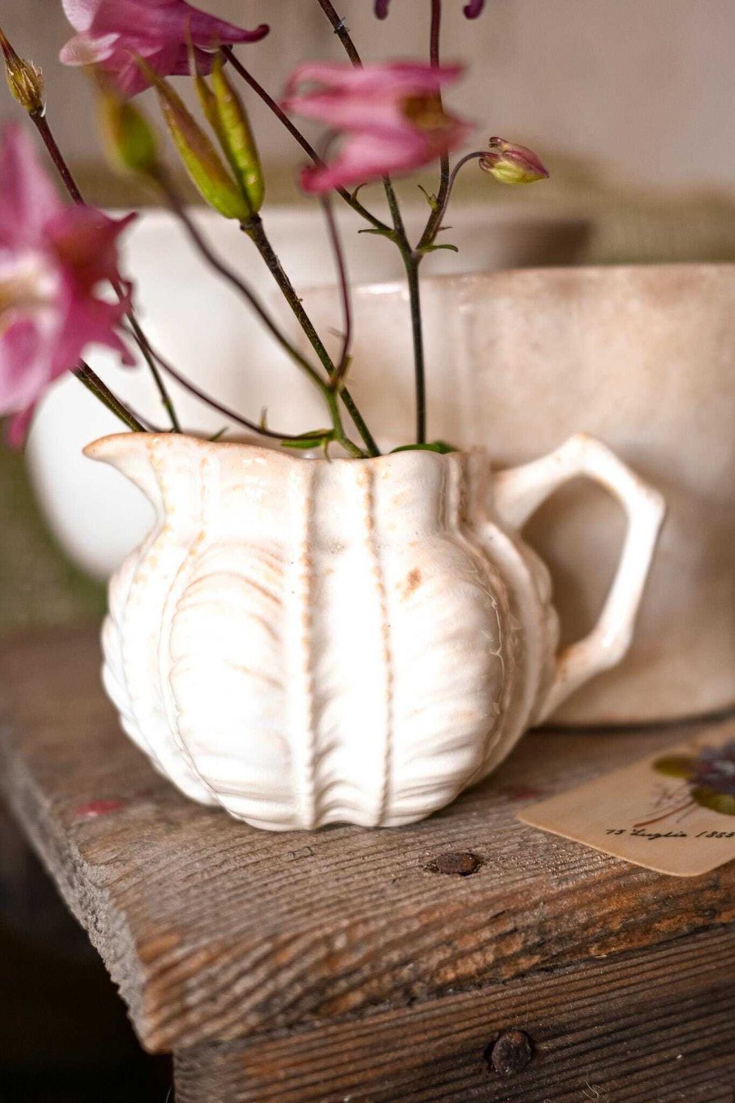 Antique Wileman & Co. Cream Jug | Rd. 150035 | Registered 1874 | As Found | Pre Shelley English Porcelain