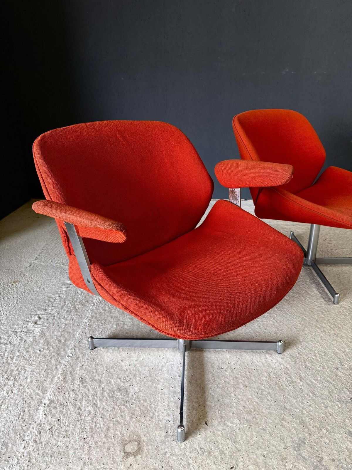 Mid-Century Modern Design "Exquis" Lounge Chair Set van Geoffrey Harcourt voor Artifort, Nederland, ca. jaren 1960 photo vinterior