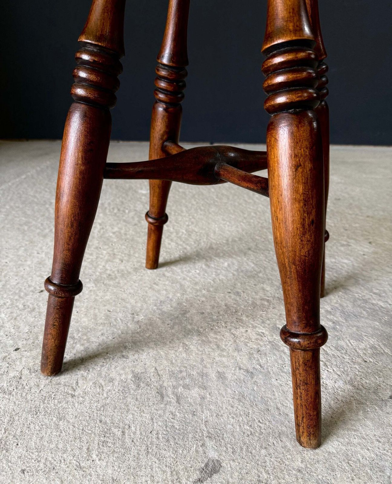 photo for sale French Provincial Design Turned Stool, 1940's