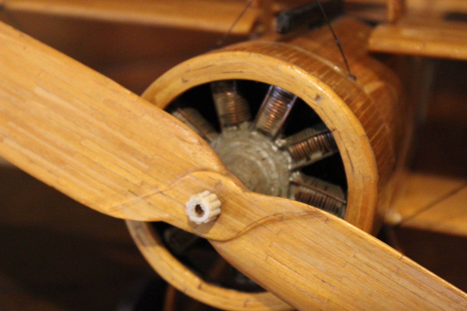 Detailed Handcrafted Model Of Sopwith Triplane photo Home Decor
