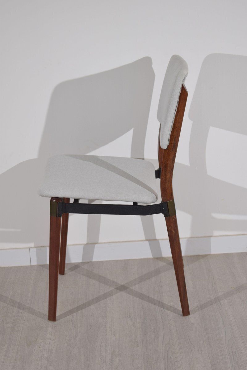 Furniture Chairs By Eugenio Gerli And Osvaldo Borsani For Tecno, 1962, Set Of 6 photo