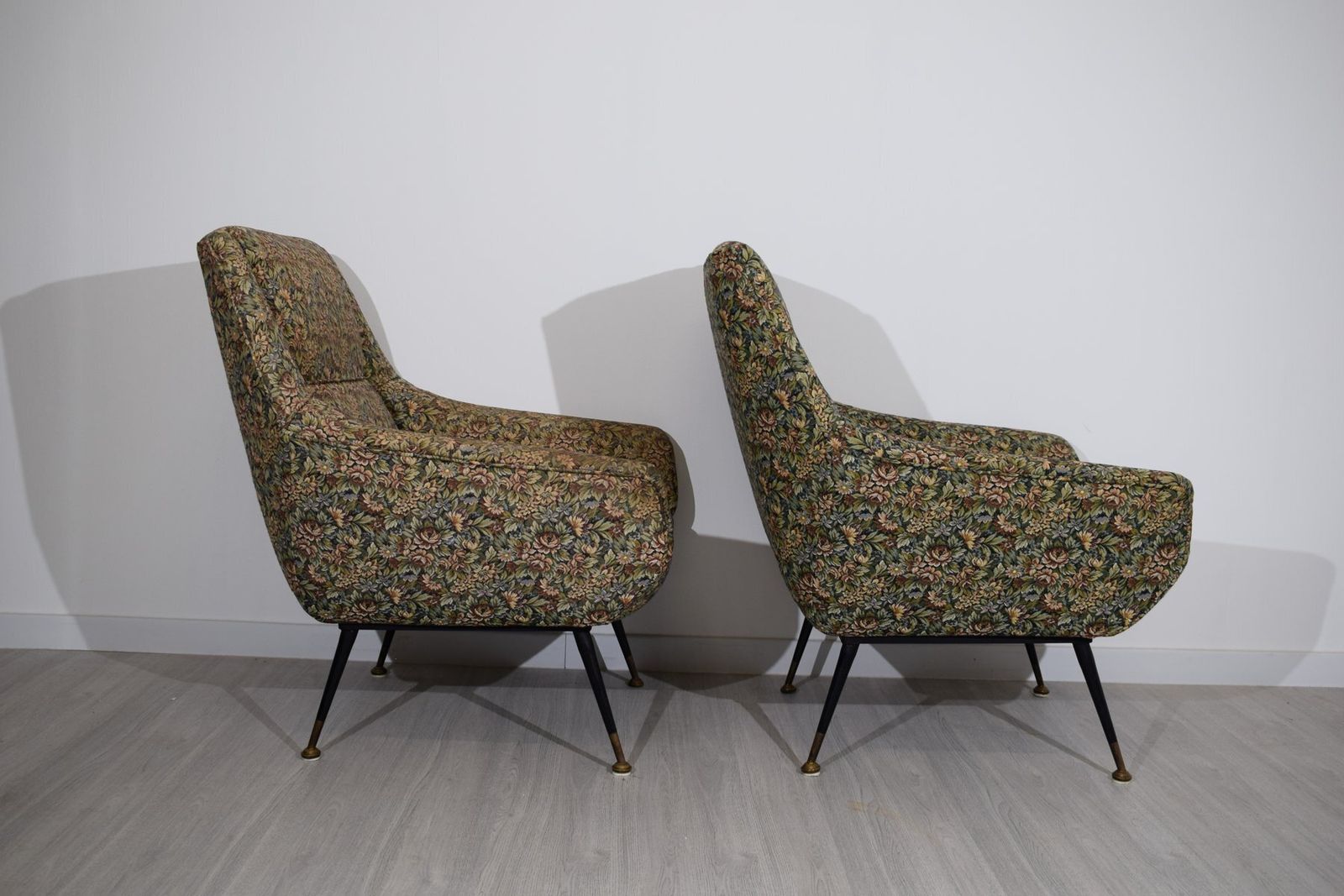 Furniture Armchairs By Gigi Radice For Minotti, Italy, 1960s, Set Of 2 photo