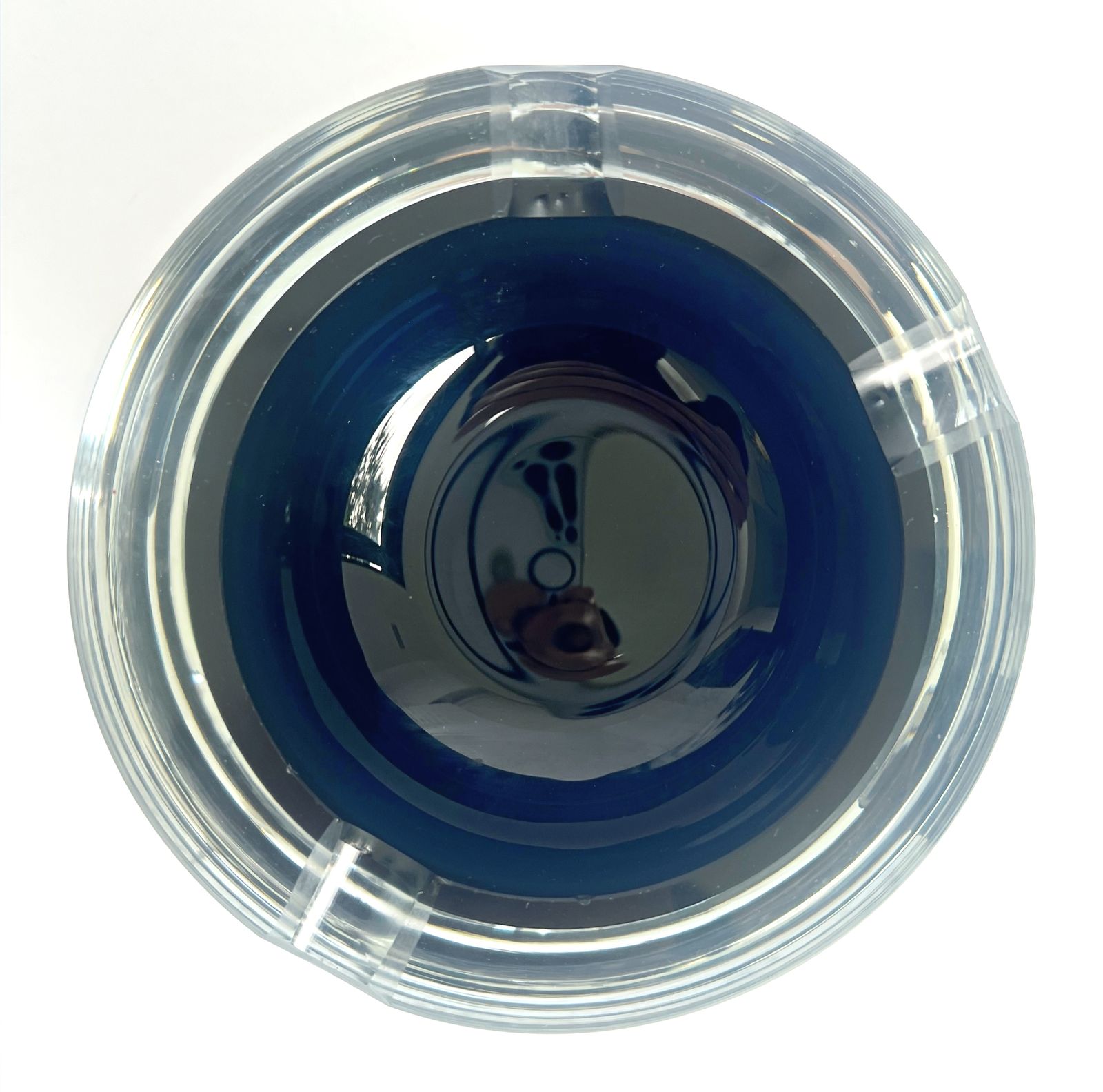 photo for sale Mid Century Modern Antonio Da Ros Glass Glass Ashtray Murano Sommerso