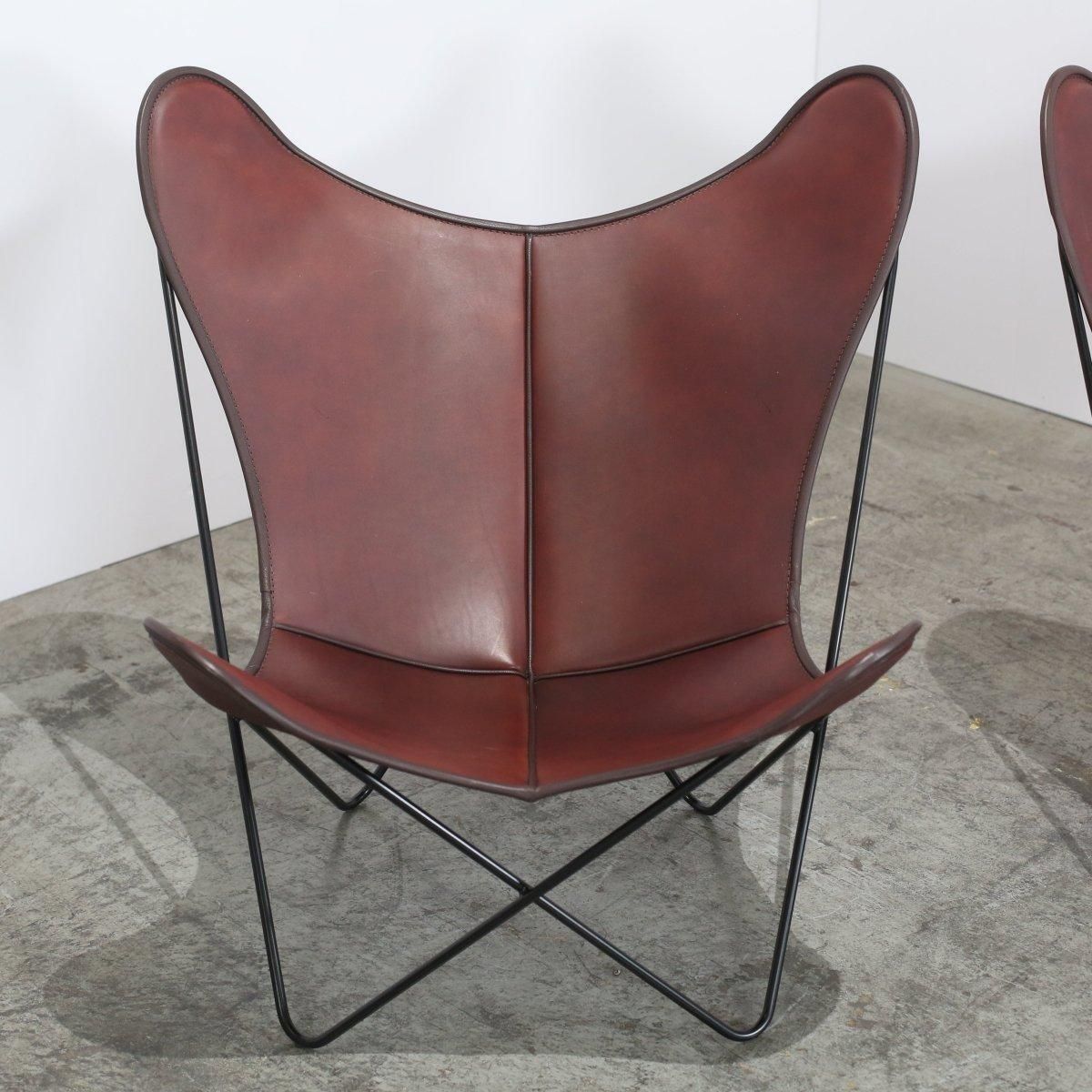 photo vinterior Bkf Butterfly Chairs By Jorge Ferrari Hardoy, Set Of Two