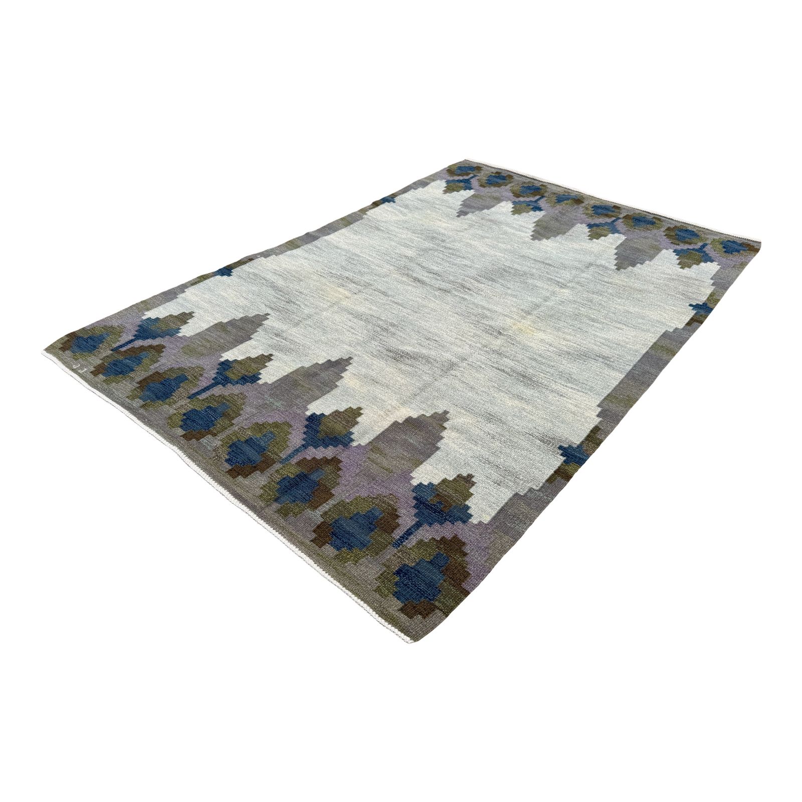 1950s Swedish Flatweave Rug By Judith Johansson photo for sale
