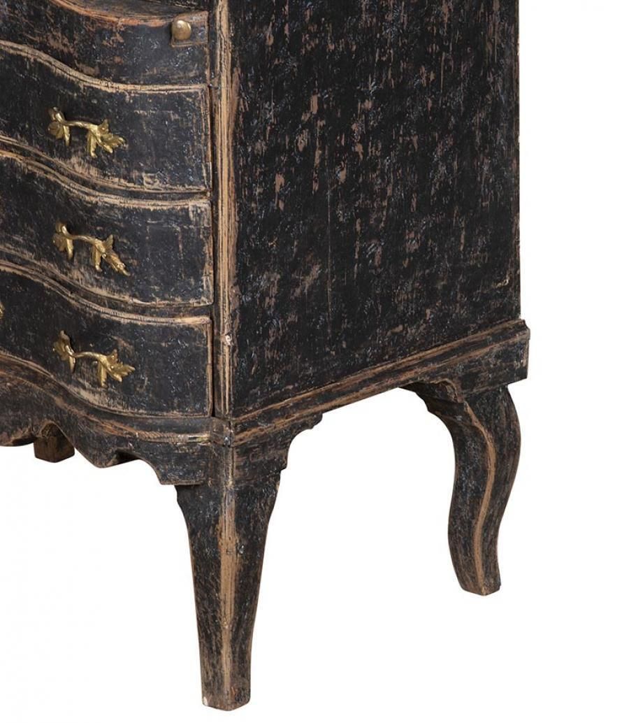 Late 18th Century Swedish Period Rococo Secretaire photo vinterior