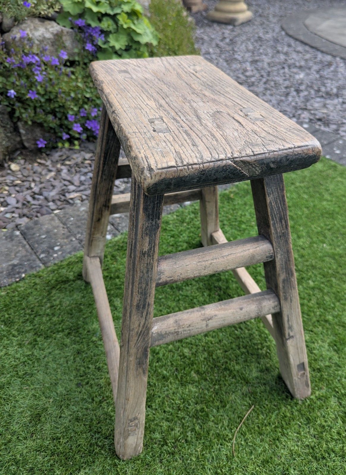 photo furniture Rustic Reclaimed Vintage Elm Stool/Table Mark Ronson  Delivery Available 0310
