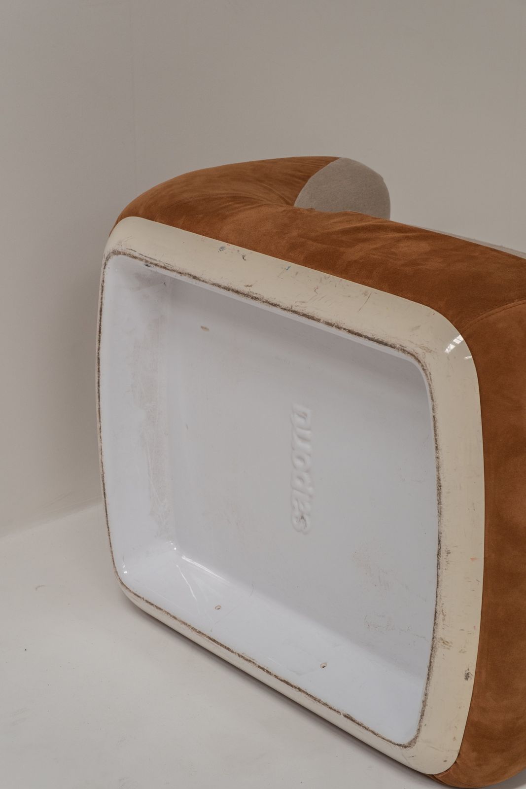 photo buy Pair Of “Jumbo” Lounge Chairs By Alberto Rosselli For Saporiti Italia, Italy 1970s