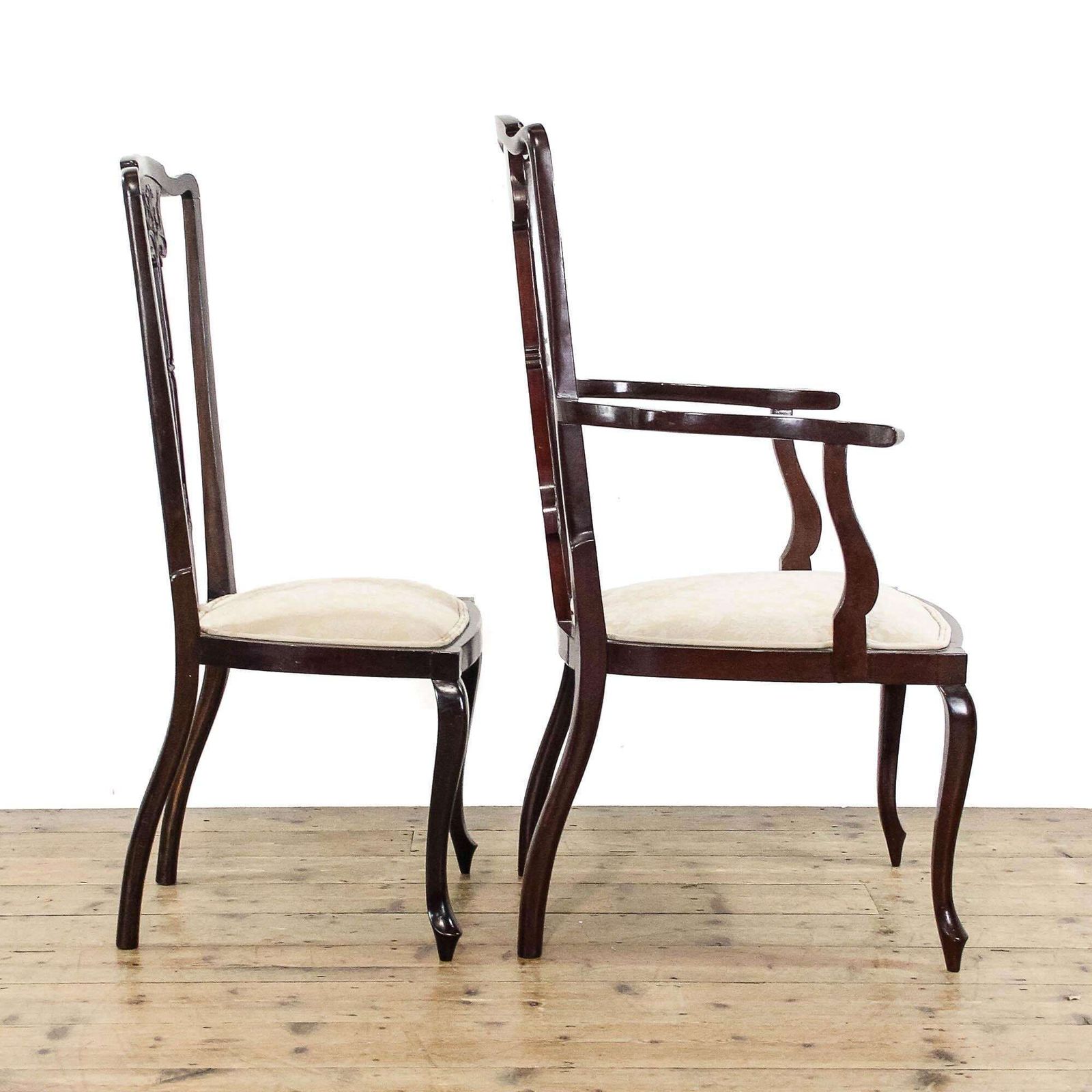 Six Antique Mahogany Dining Chairs | Antique Dining Chairs | Antique Dining Chairs | Set Of Chairs (M 5924) photo Furniture