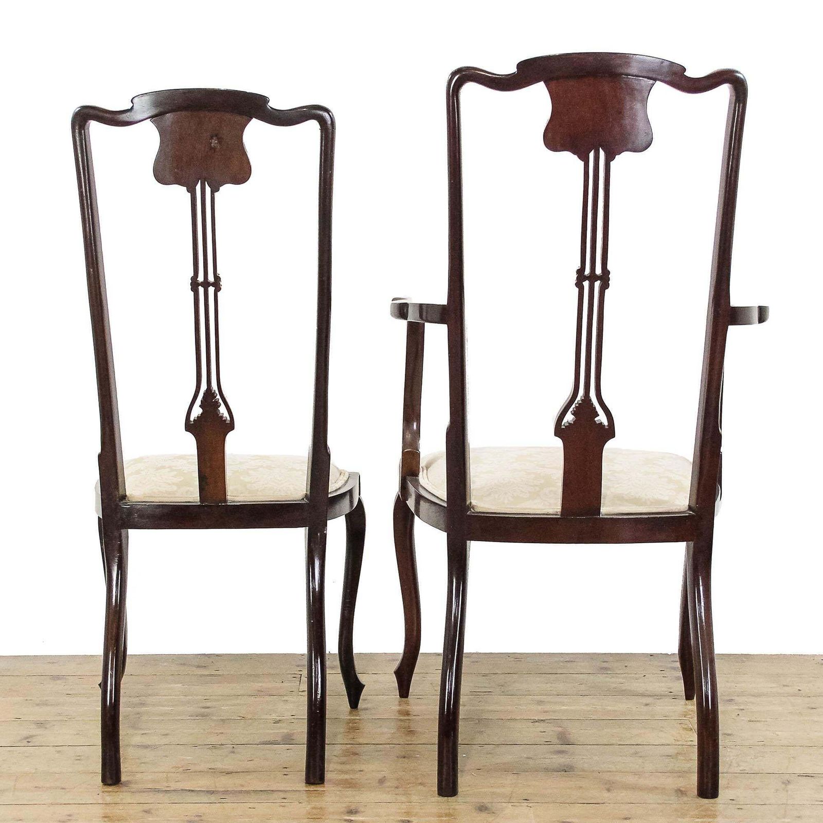 Six Antique Mahogany Dining Chairs | Antique Dining Chairs | Antique Dining Chairs | Set Of Chairs (M 5924) photo 795.0