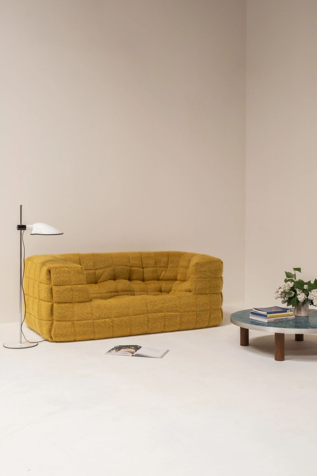 photo furniture Michel Ducaroy ‘Kashima’ 2 Seater Sofa For Ligne Roset, France 1970s