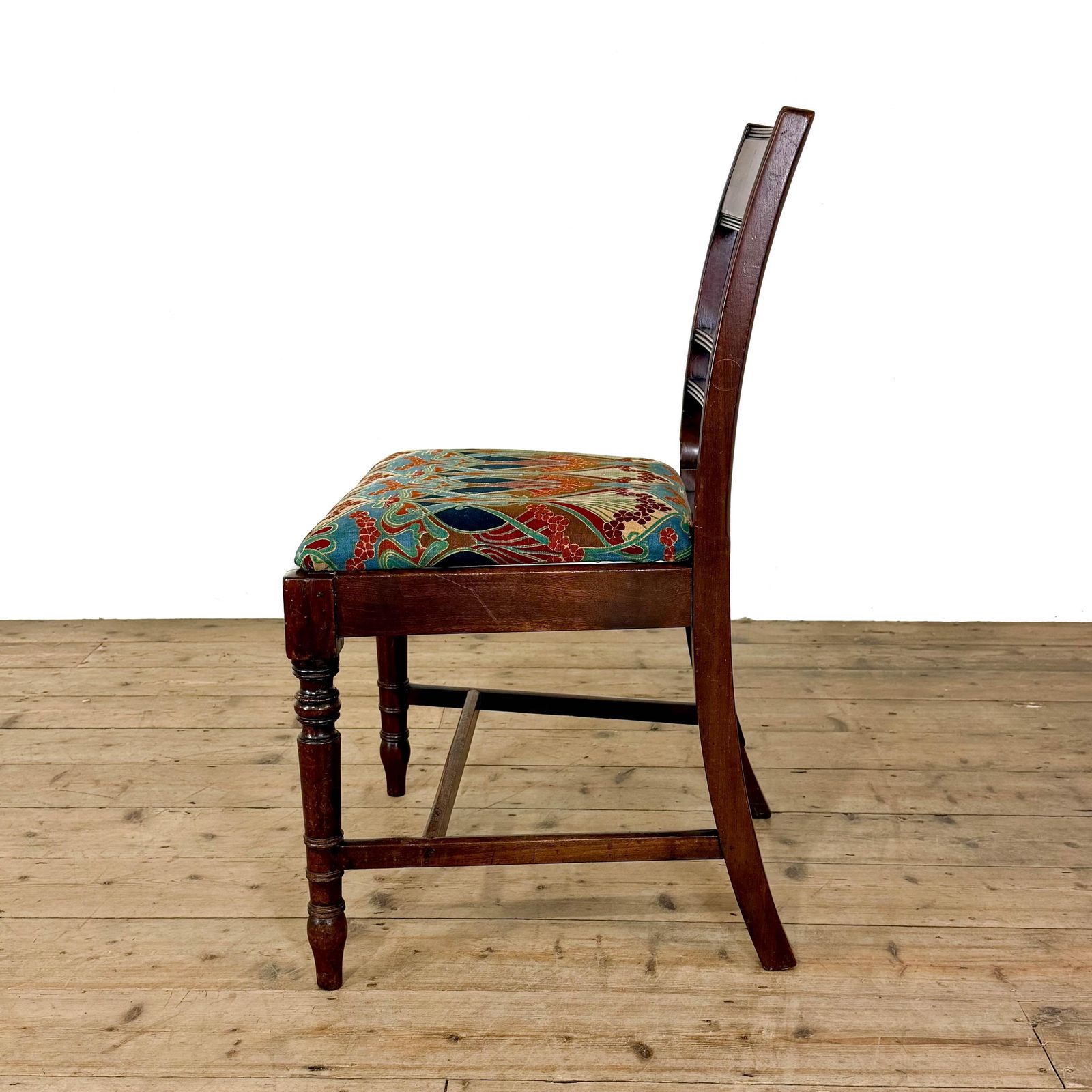 Antique Mahogany Dining Chairs | Kitchen Chairs | Dining Chairs | Oak Antiques | Farmhouse Seating photo vinterior