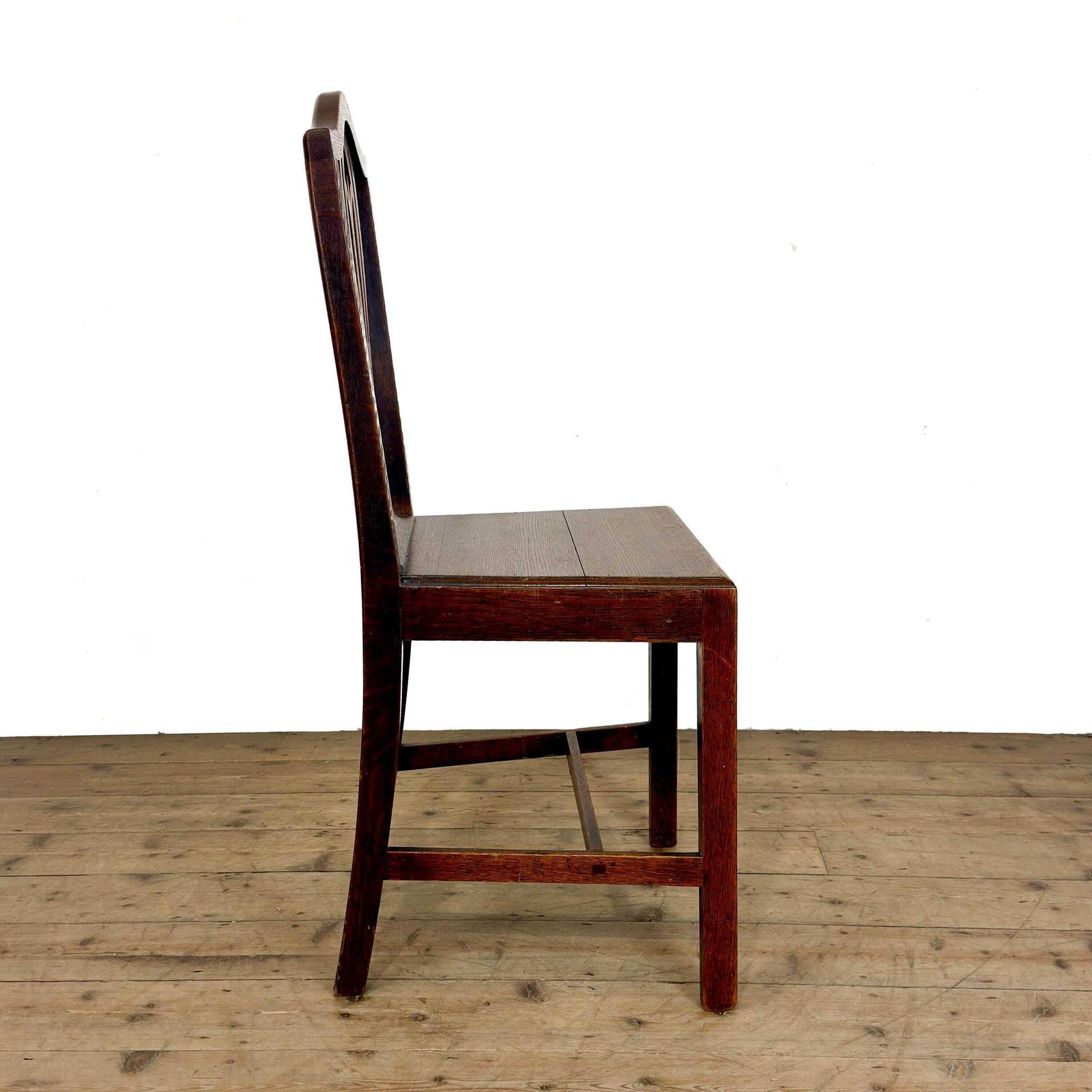 Antique Set Of Six 19th Century Oak Dining Chairs | Set Of Chairs | Antique Chairs | Dining Chairs | Kitchen Chairs photo vintage