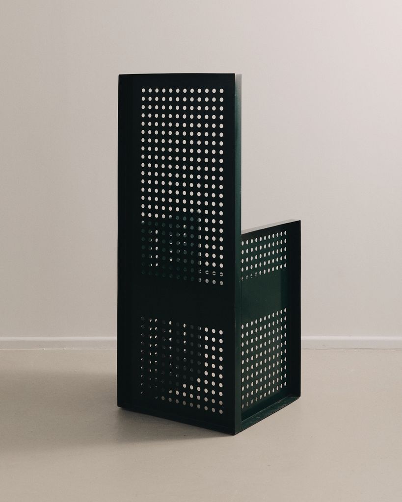 Perforated Steel Amchair By Urano Palma photo 2640.0