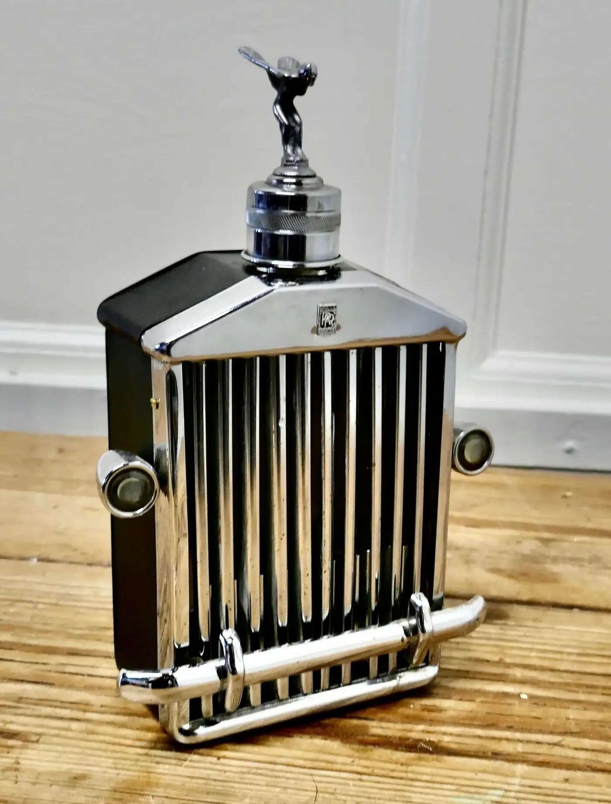 1960s/1970s Rare Rolls Royce Musical Decanter Large Desk Ornament Rolls Royce photo furniture