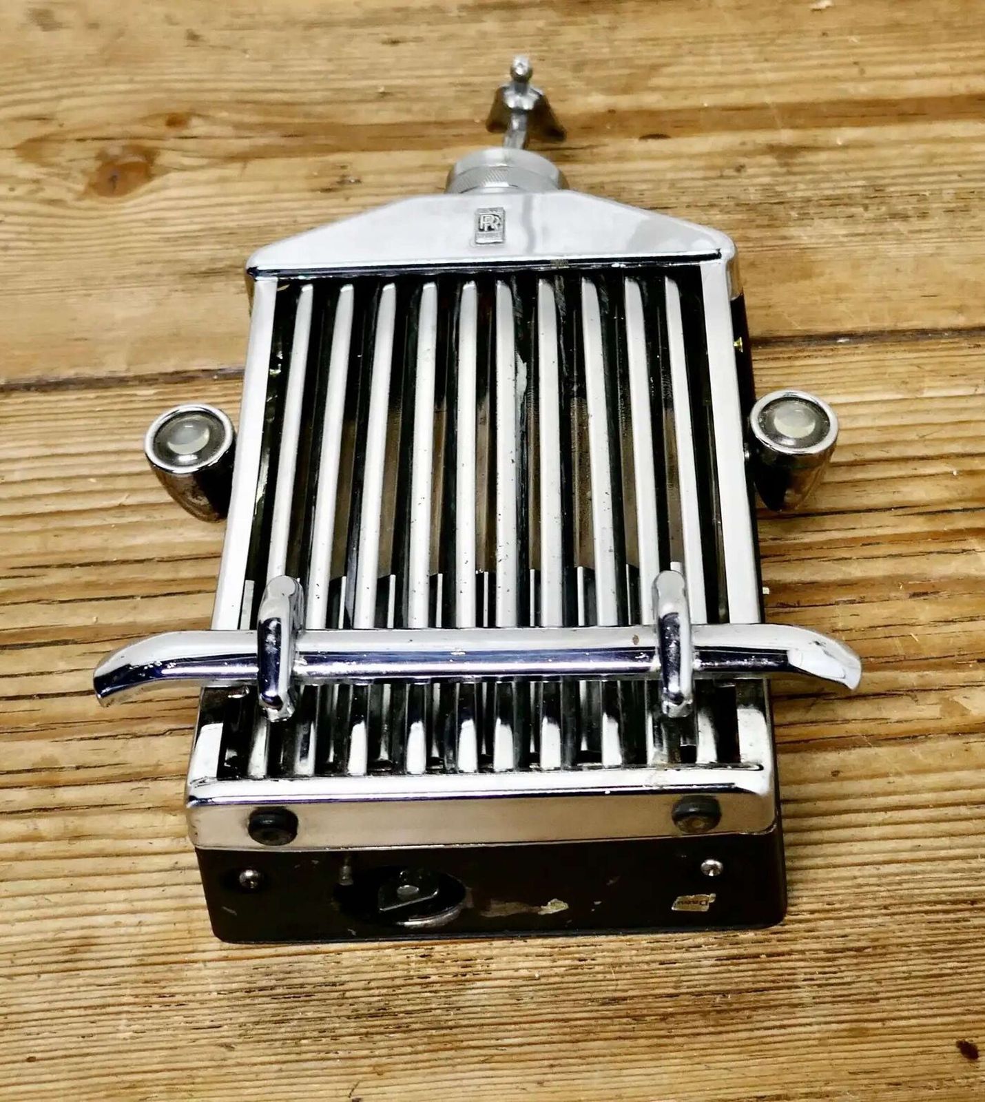 1960s/1970s Rare Rolls Royce Musical Decanter Large Desk Ornament Rolls Royce photo for sale