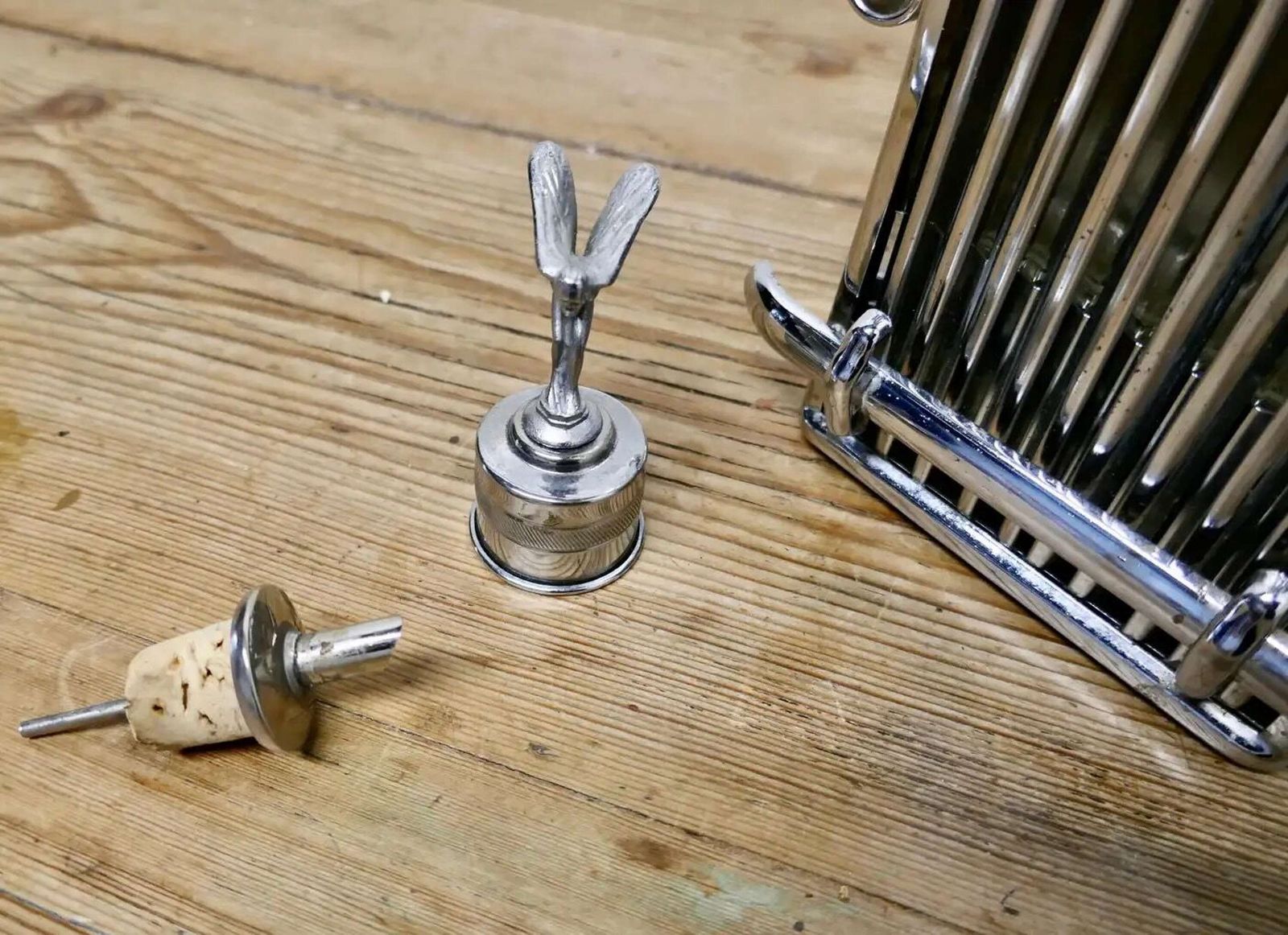 1960s/1970s Rare Rolls Royce Musical Decanter Large Desk Ornament Rolls Royce photo Home Decor