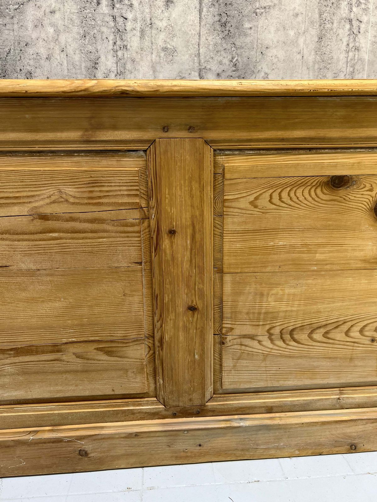 264.5cm Shop Counter Sideboard Open Shelves Kitchen Island With Drawers photo vinterior