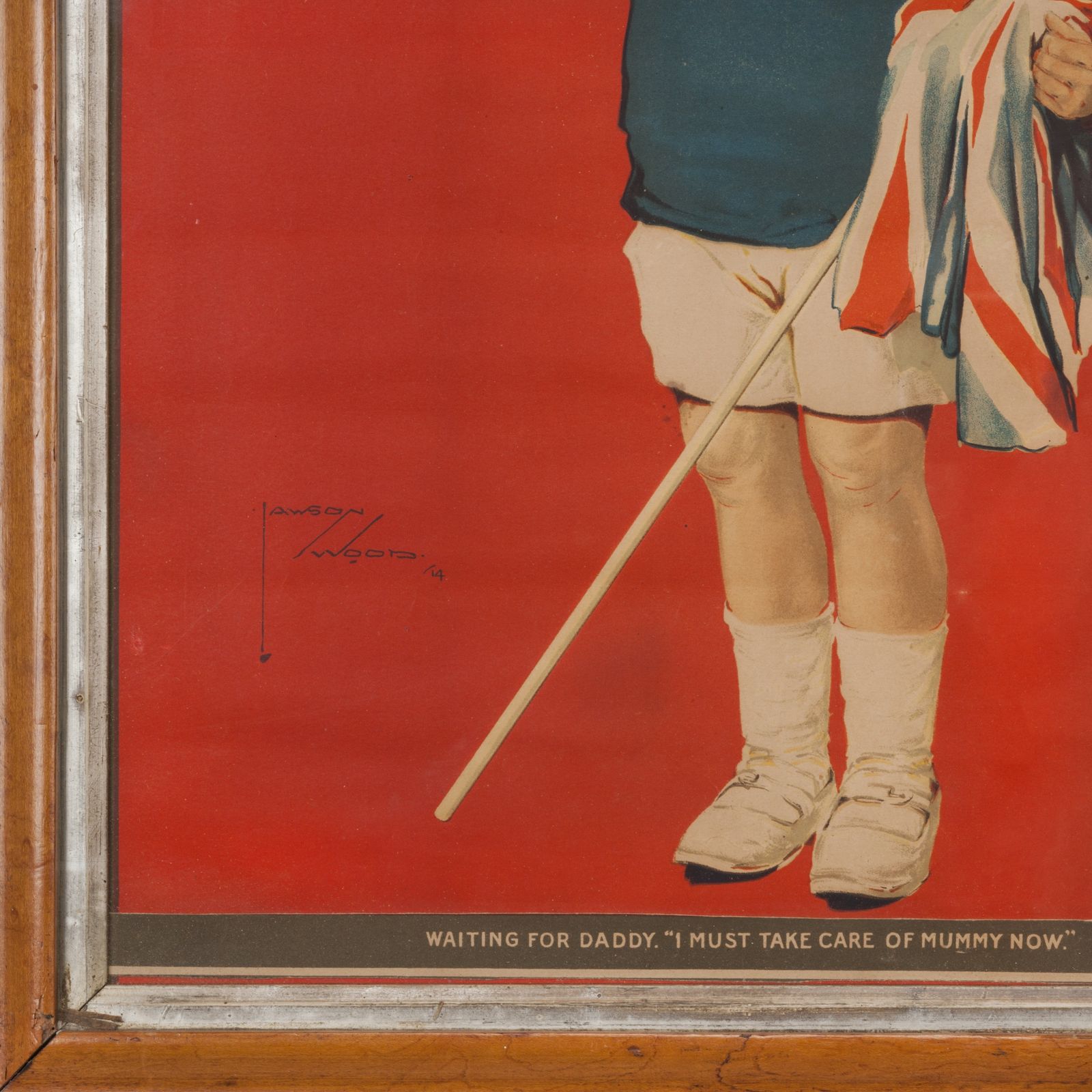 Ww1 English Propaganda Poster By Lawson Wood photo furniture