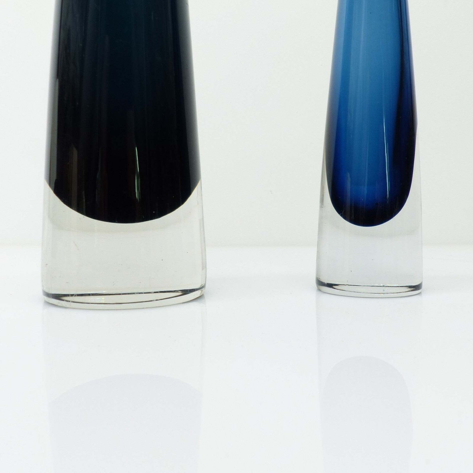 Timo Sarpaneva – Pair Of Jääpuikko Icicle Vases For Iittala, Finland, 1958 1966 photo vinterior